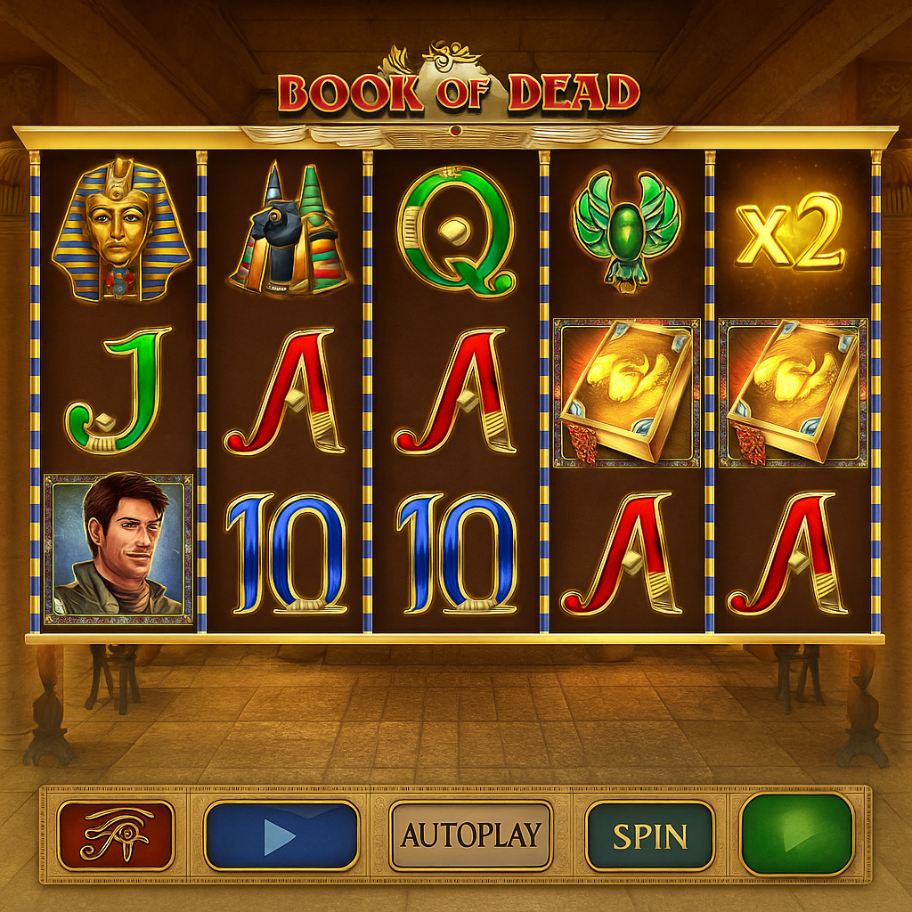 Arlequin - Book of Dead Slot Game